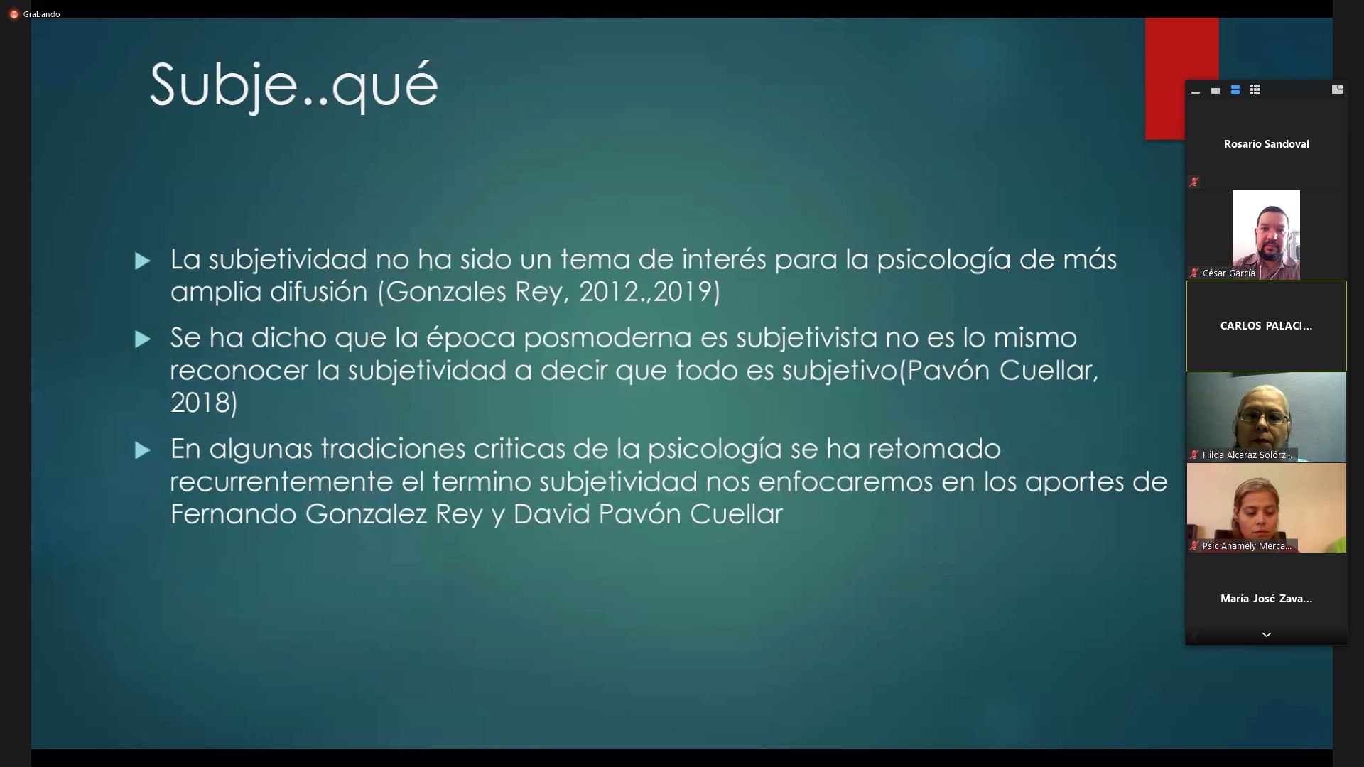 Concepto de subjetividad en psicología social - Vida Emocional